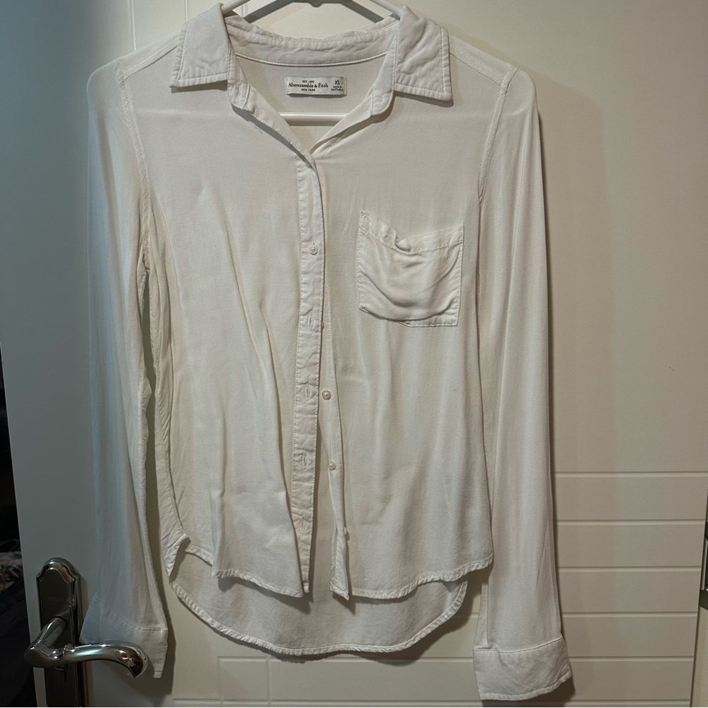 White button down